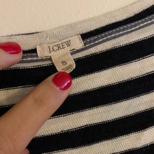 Jcrew stripped dress